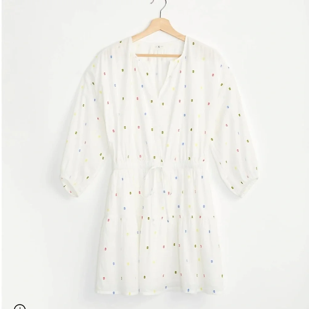 Lou & Grey Rainbow Clip long Sleeve Shirtdress Size XS - Picture 2 of 9